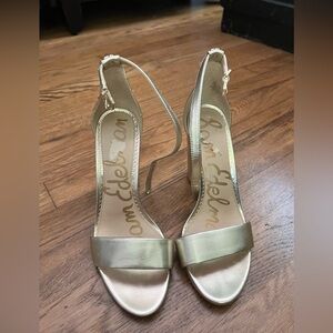 Sam Edelman Gold Heels